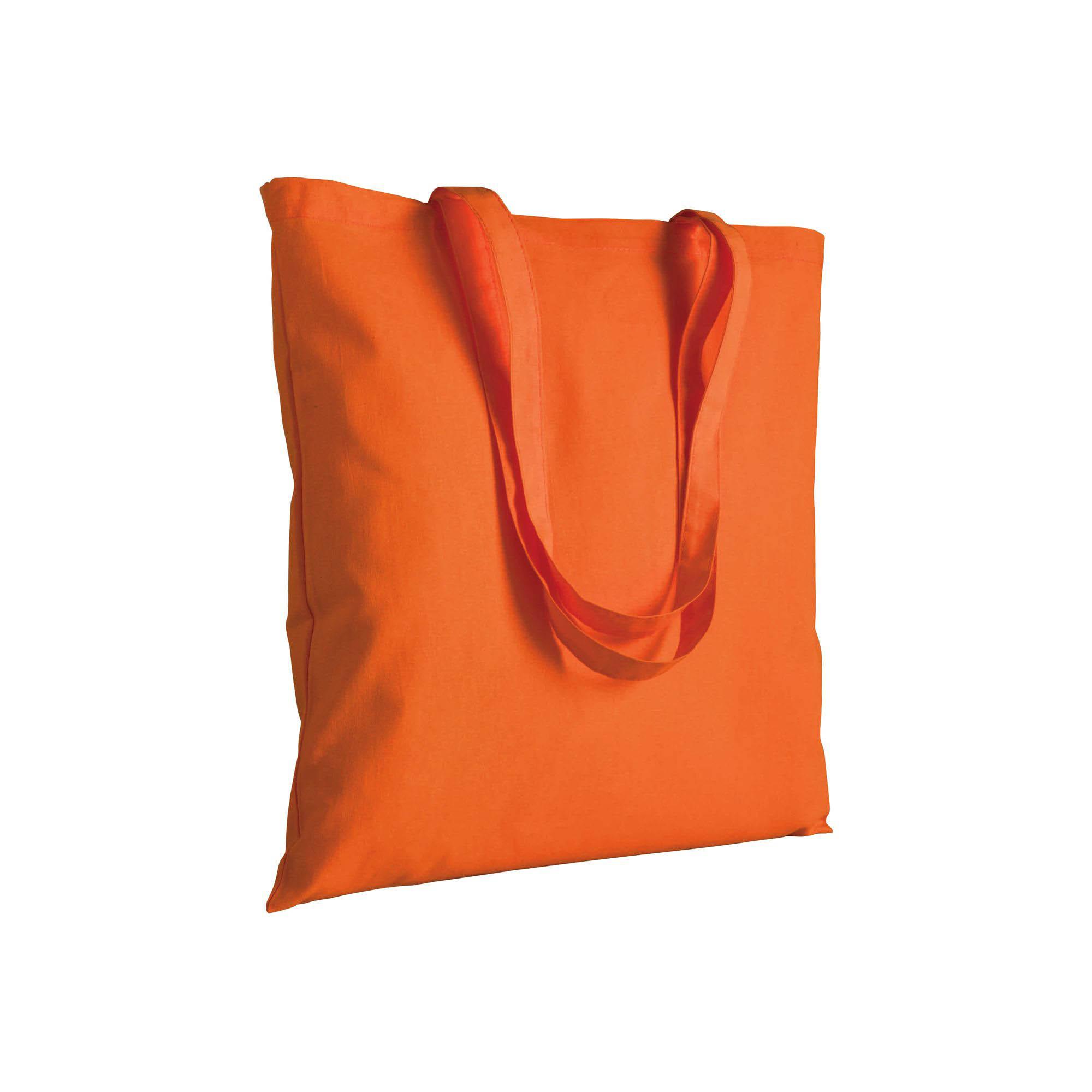 Shopper in canvas 280 g-m2, manici lunghi Shopper in canvas 280 g-m2, manici lunghi